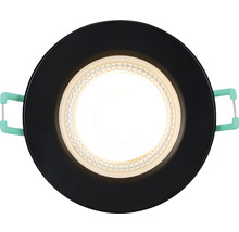 Infälld lampa med rund form