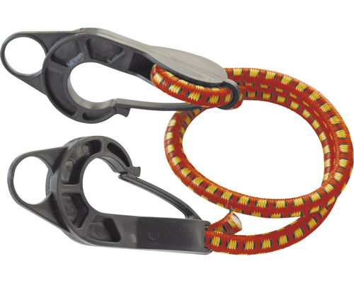 Elastiskt rep med karbinhakar