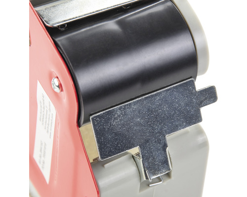 Detaljvy av en metallfästanordning