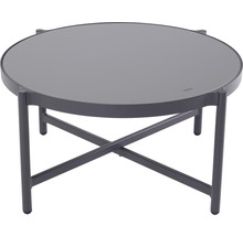 Loungeset GARDEN PLACE Amelie metall inkl. 2 bord 5 delar grå