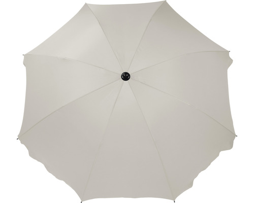 Öppnat parasoll uppifrån