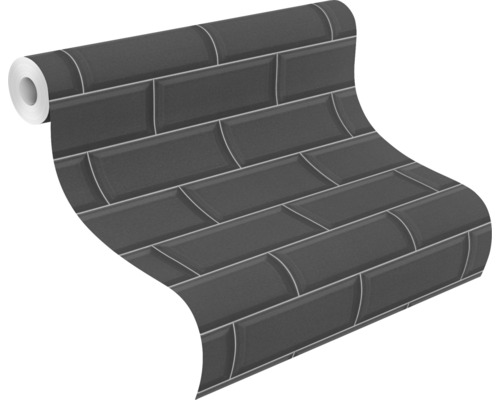 Tapetrulle med tegelmönster