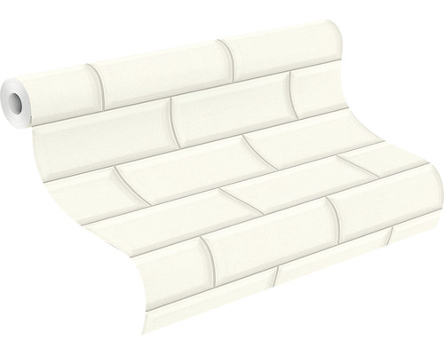 Tapetrulle med tegelmönster