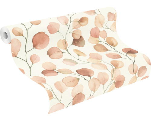 Tapetrulle med eukalyptusbladmönster