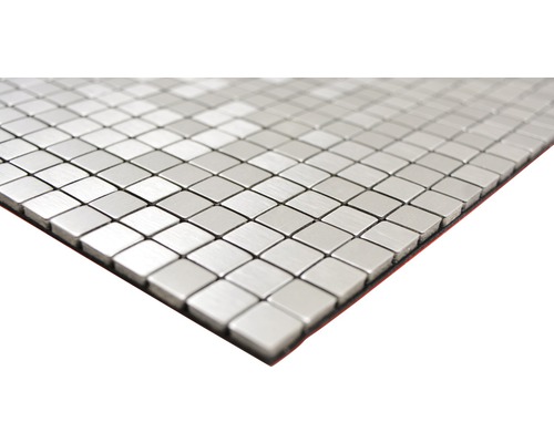 Fyrkantig mosaikplatta i rostfritt stål