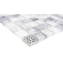 Mosaik glas XCM JT01 vit 29,8 x 29,8 cm