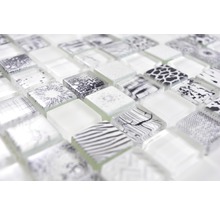 Mosaik glas XCM JT01 vit 29,8 x 29,8 cm
