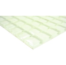 Mosaik glas XCM 8SE09 vit 30 x 30 cm