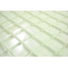 Mosaik glas XCM 8SE09 vit 30 x 30 cm