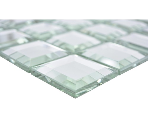 Mosaikplatta av glas