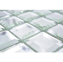 Mosaik glas XSPM 01 färglös 29,8 x 29,8 cm-thumb-4