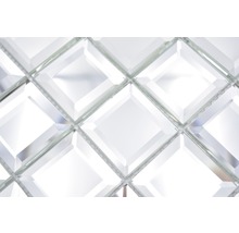 Mosaik glas XSPM 01 färglös 29,8 x 29,8 cm-thumb-2