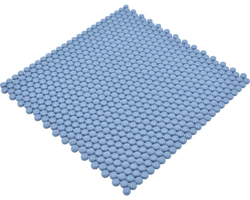 Mosaikplatta med runda stenar