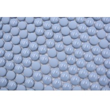 Mosaikplatta med runda stenar