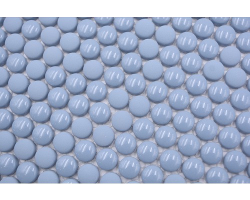 Mosaikplatta med runda stenar