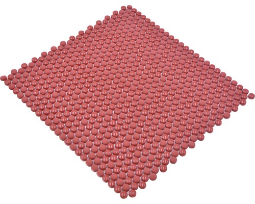 Mosaikplatta med runda stenar