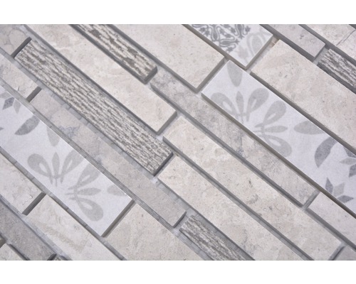 Mosaikplatta med olika mönster