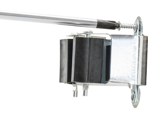 Verktygshållare av metall monteras med skruvmejsel