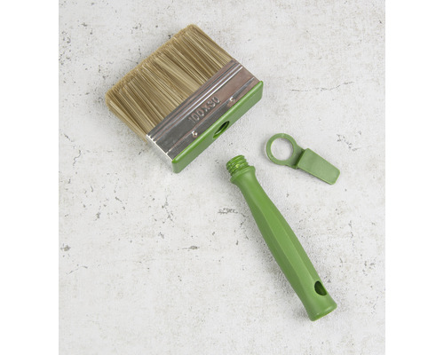 Pensel med avtagbart handtag och klämma
