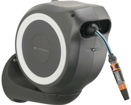 Gardena slangbox för väggmontering med trädgårdsslang