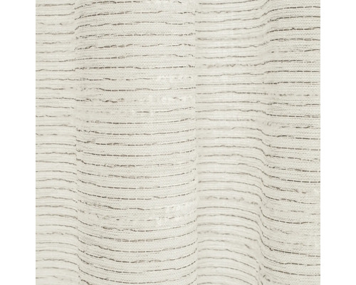 Närbild av ett randigt gardintyg