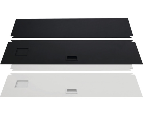 Akvarielock i svart och vitt