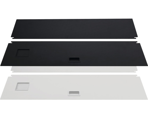 Akvarielock i svart och vitt