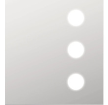 LED-spegel DSK Silver Hollywood 80x60cm