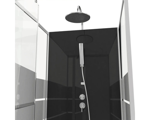 Dusch med takdusch och handdusch