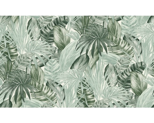 Tapet med bladmönster