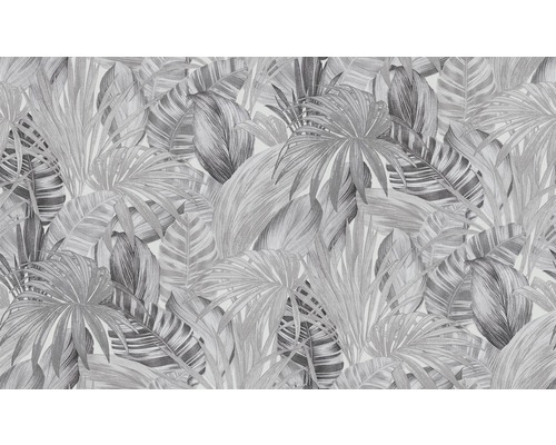 Tapet med tropiskt växtmönster