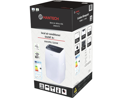 Förpackning för Hantech Silent A+ lokal luftkonditionering