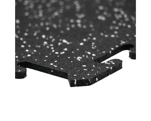 Gummimatta med pusselsystem för golvet