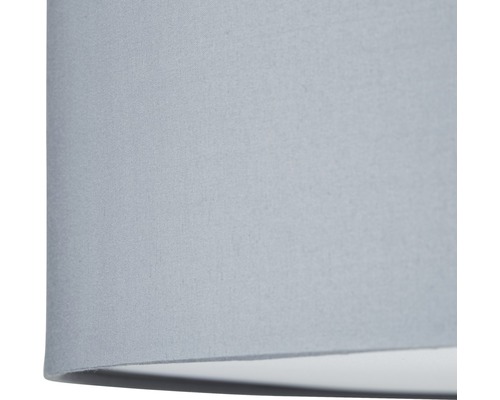 Närbild av en lampskärm i tyg