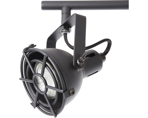 Skenspotlight med metallbur