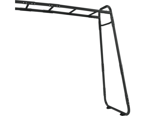 Metallgrindram för en lekplats för barn