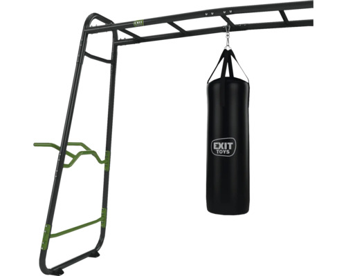 Klätterställning med boxningssäck
