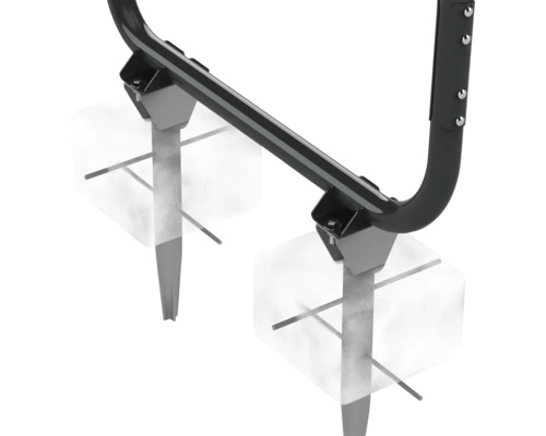 Metalljordankare för fastsättning i marken