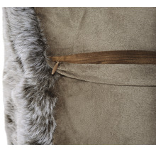 Kudde SOLEVITO Romance brun melerad 45x45cm-thumb-4 Kudde SOLEVITO Romance brun melerad 45x45cm-thumb-4