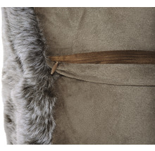 Kudde Romance brun melerad 60x60cm-thumb-5 Kudde Romance brun melerad 60x60cm-thumb-5