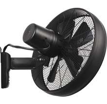 Väggmonterad fläkt för luftcirkulation