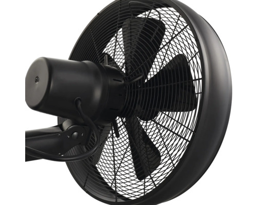 Roterande fläkt för väggmontering