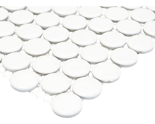 Mosaikplatta med runda keramikstenar