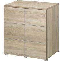 Akvariekombination EHEIM proximaTEC 175 inkl. filter, LED-belysning, värmare, underskåp urban