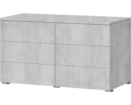 Byrå med tre lådor