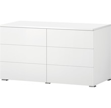 Akvariekombination EHEIM proximaTEC 325 inkl. filter, LED-belysning, värmare, underskåp vit