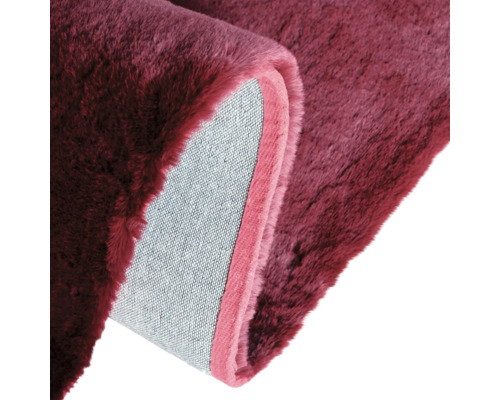 Detaljvy av en matta med lugg