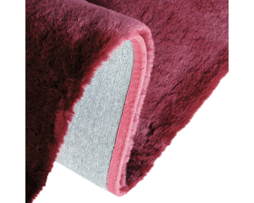 Detaljvy av en matta med lugg