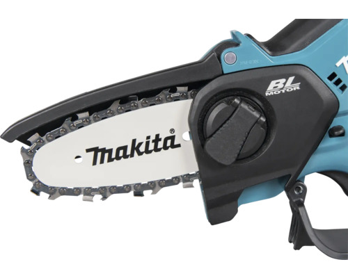 Makita batteridriven motorsåg detaljvy