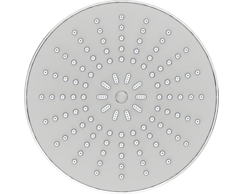Rund duschhuvud med flera munstycken